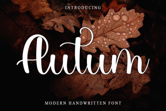 Autum: A Timeless Handwritten Font for Digital Design