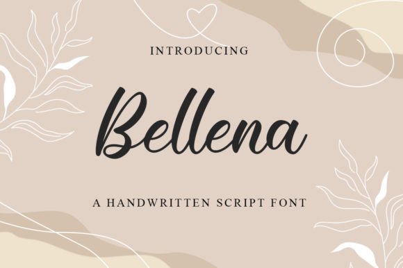 Bellena: A Handwritten Font for Modern Web Design