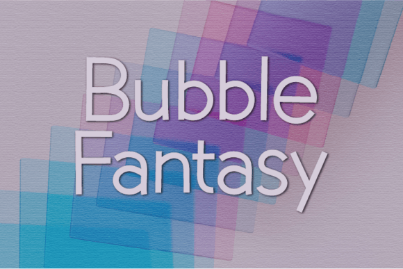 Bubble Fantasy: A Handwritten Font for Creative Makers