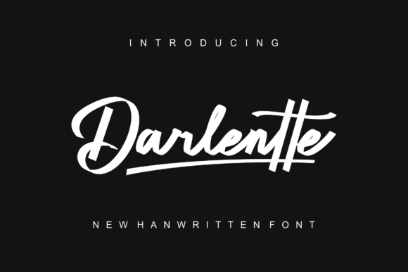 Darlentte Font for Handmade Creations