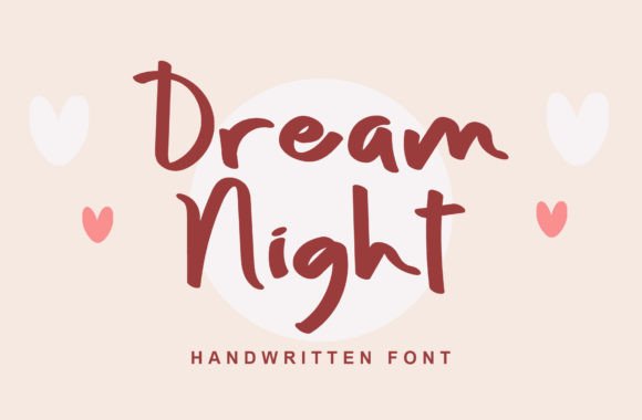 Dream Night: A Modern Script Typeface for Digital Branding