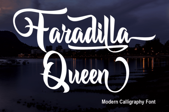 Faradilla Queen Font for Business Branding