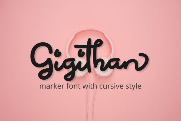 Gigithan: A Handwritten Font for Thoughtful Editorial Design
