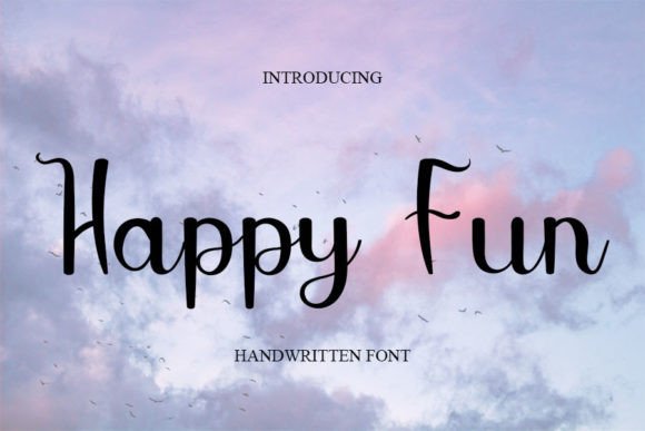 Happy Fun: A Handwritten Font for Modern Web Design