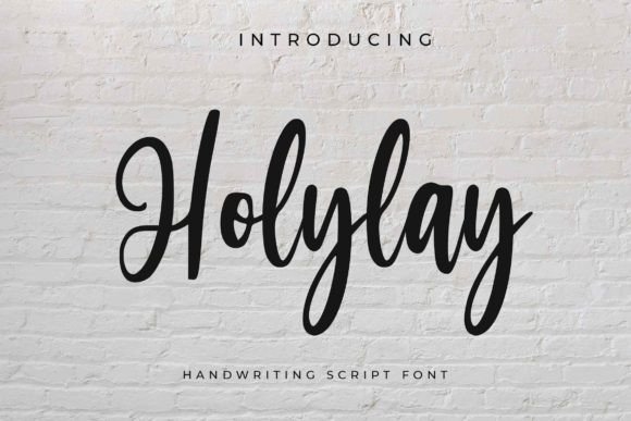 Holylay: A Delicate Script Font for Creative Branding