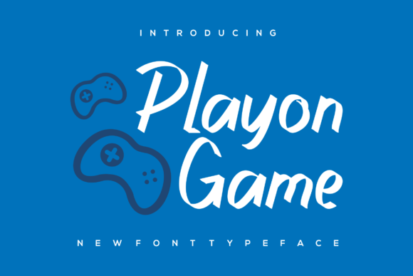 Playongame: A Handwritten Font That Elevates Branding