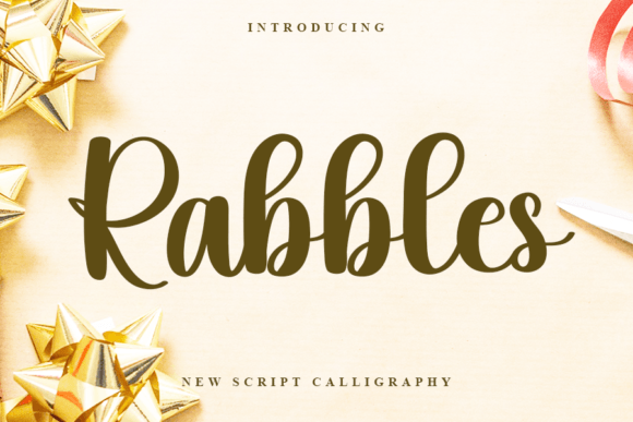 Rabbles: A Handwritten Font for Modern Editorial Design