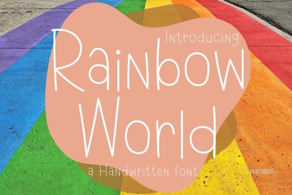 Rainbow World: The Handwritten Font That Brings Warmth to Your Brand