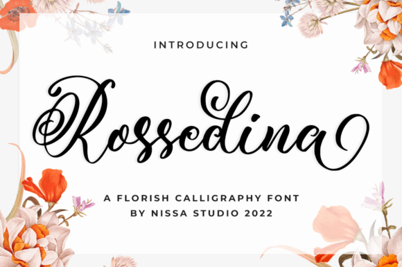 Rossedina: A Handwritten Font for Elegant Editorial Design