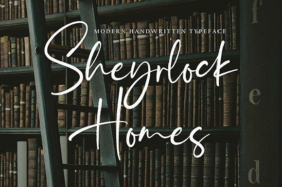 Sheyrlock Homes: A Modern Script Font for Clearer Campaigns