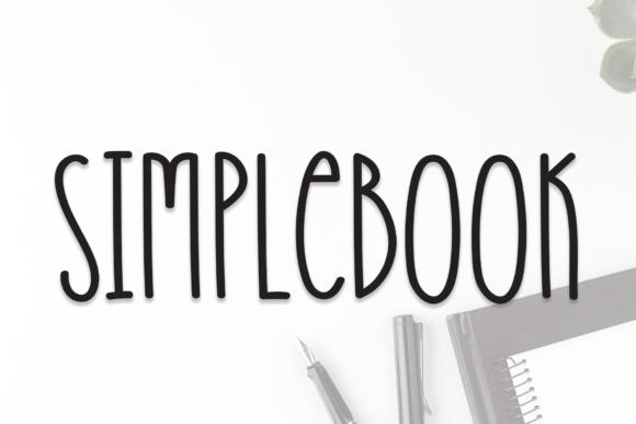 Simplebook: A Handwritten Font for Professional Branding