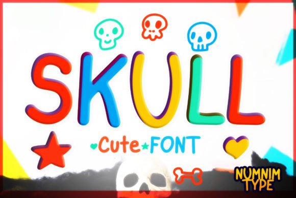Skull Font for Branding: A Playful Touch with Purpose