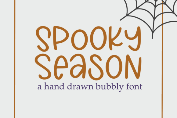 Spooky Season Font for Branding Projects