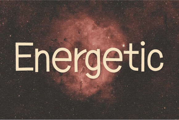 Testing Energetic Font for a Modern Website Design