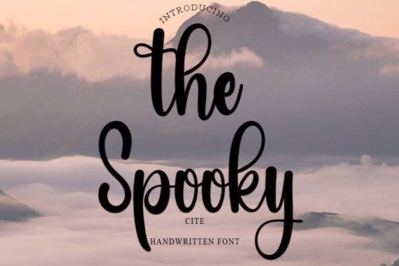 The Spooky Font for Editorial Design and Content Creation